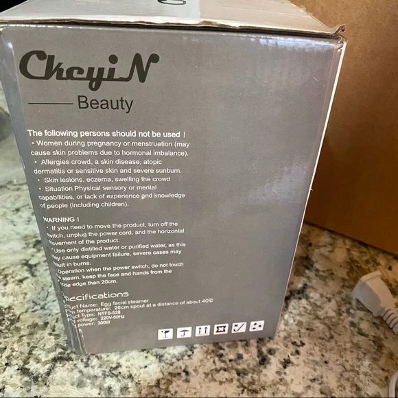 New Electrical Egg Facial Steamer for Clean Face & Skin - Picture 4 of 8